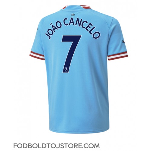 Manchester City Joao Cancelo #7 Hjemmebanetrøje 2022-23 Kortærmet